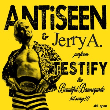 ANTiSEEN & JERRY A "Testify" EP (TKO) Orange Vinyl